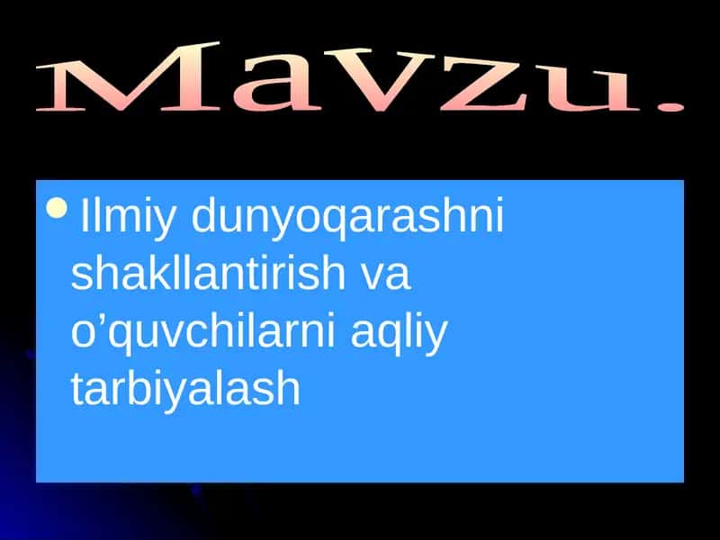 Dunyoqarash