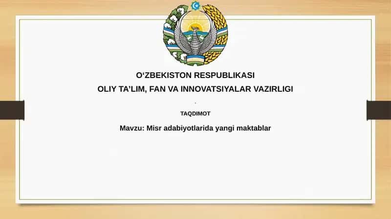 Adabiy maktablar ta'rifi