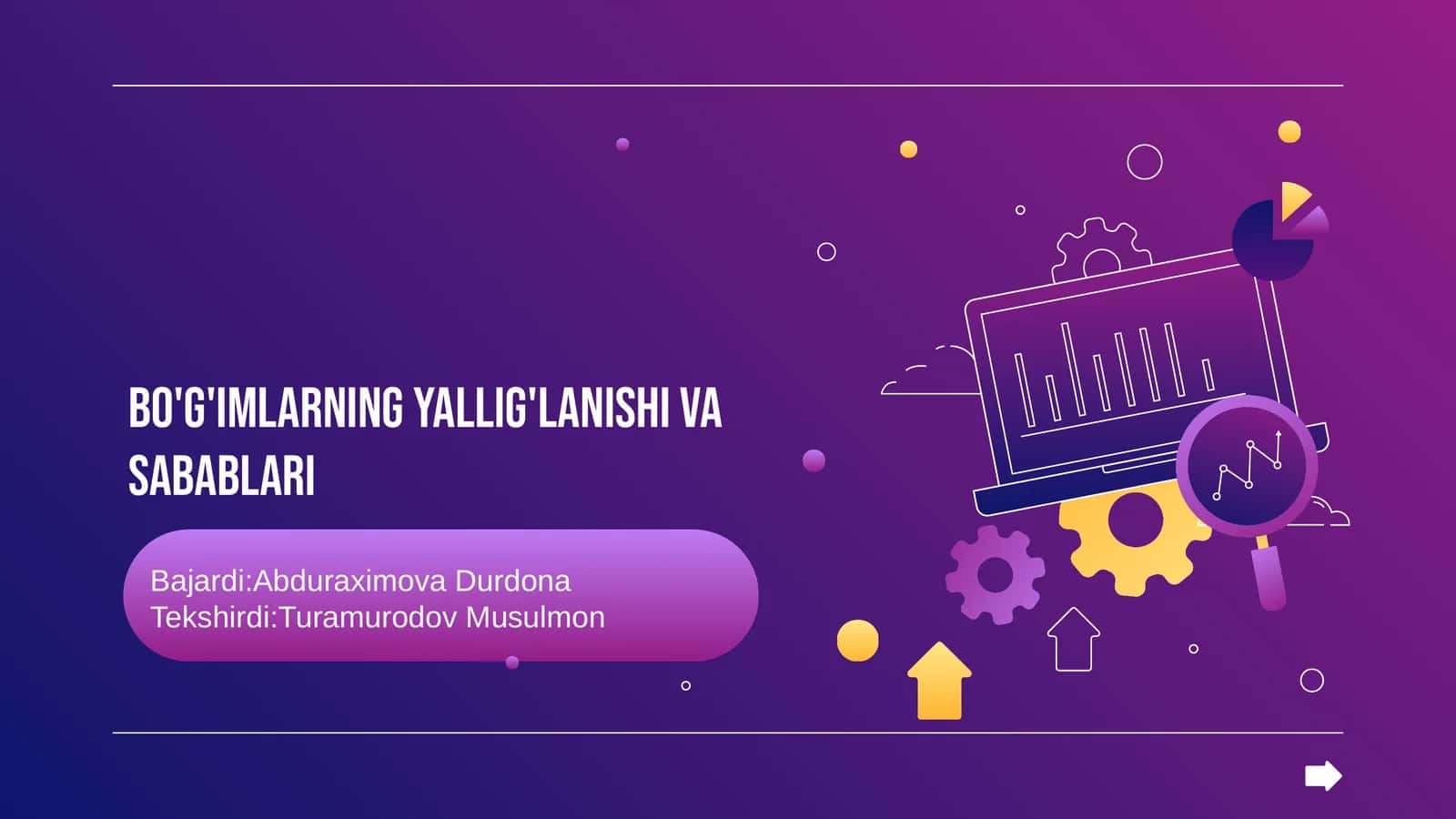 Bo'g'imlarning yallig'lanishi va sabablari