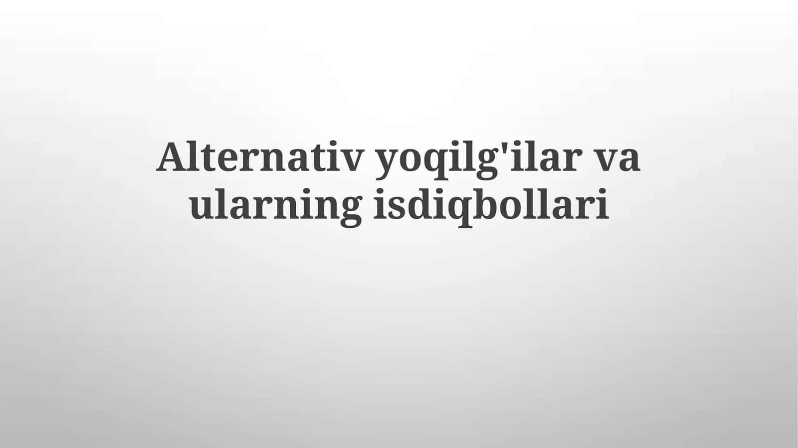 Quyosh Energiyasi: Fotovoltaik va Quyosh Termik Texnologiyalari