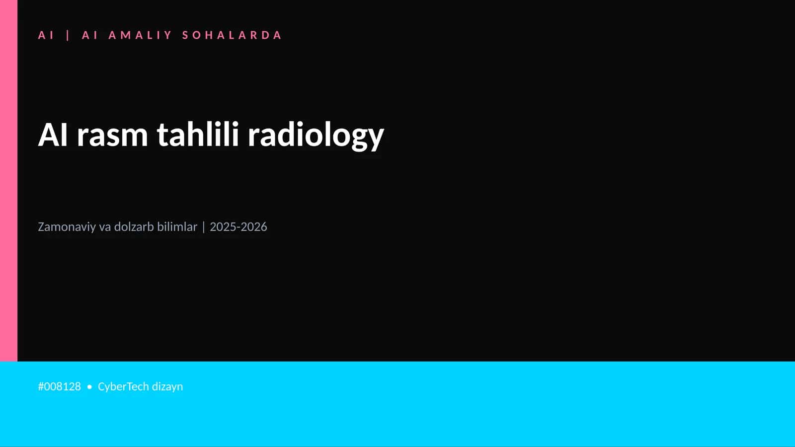 AI rasm tahlili radiology
