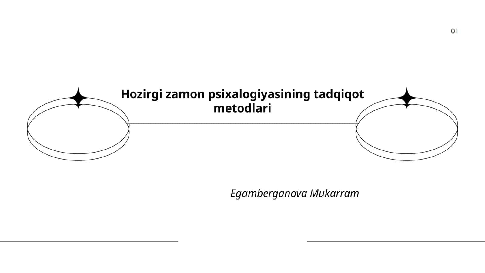 Hozirgi zamon psixalogiyasining tadqiqot metodlari