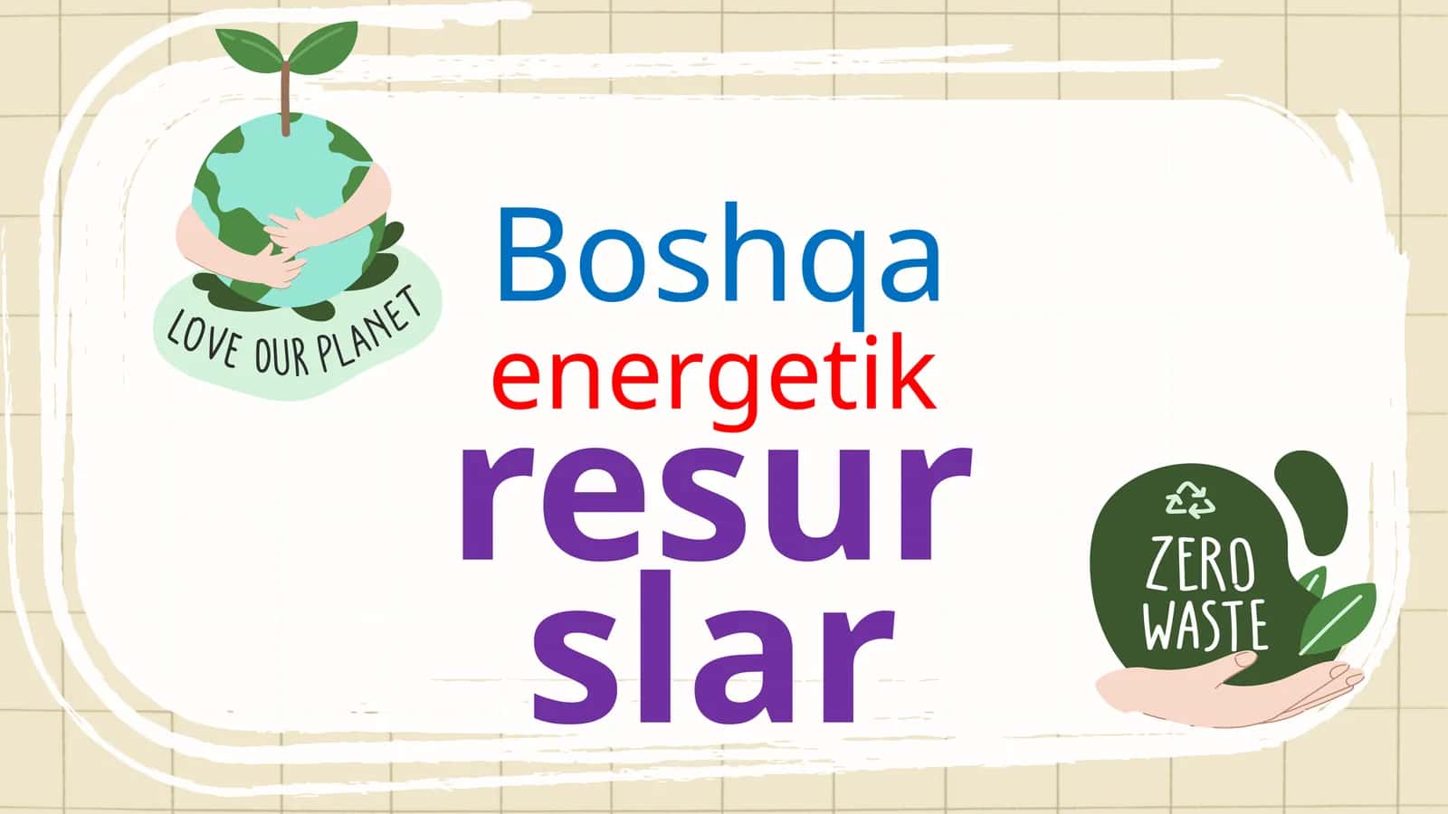 Chiqindilar va ularni qayta ishlash