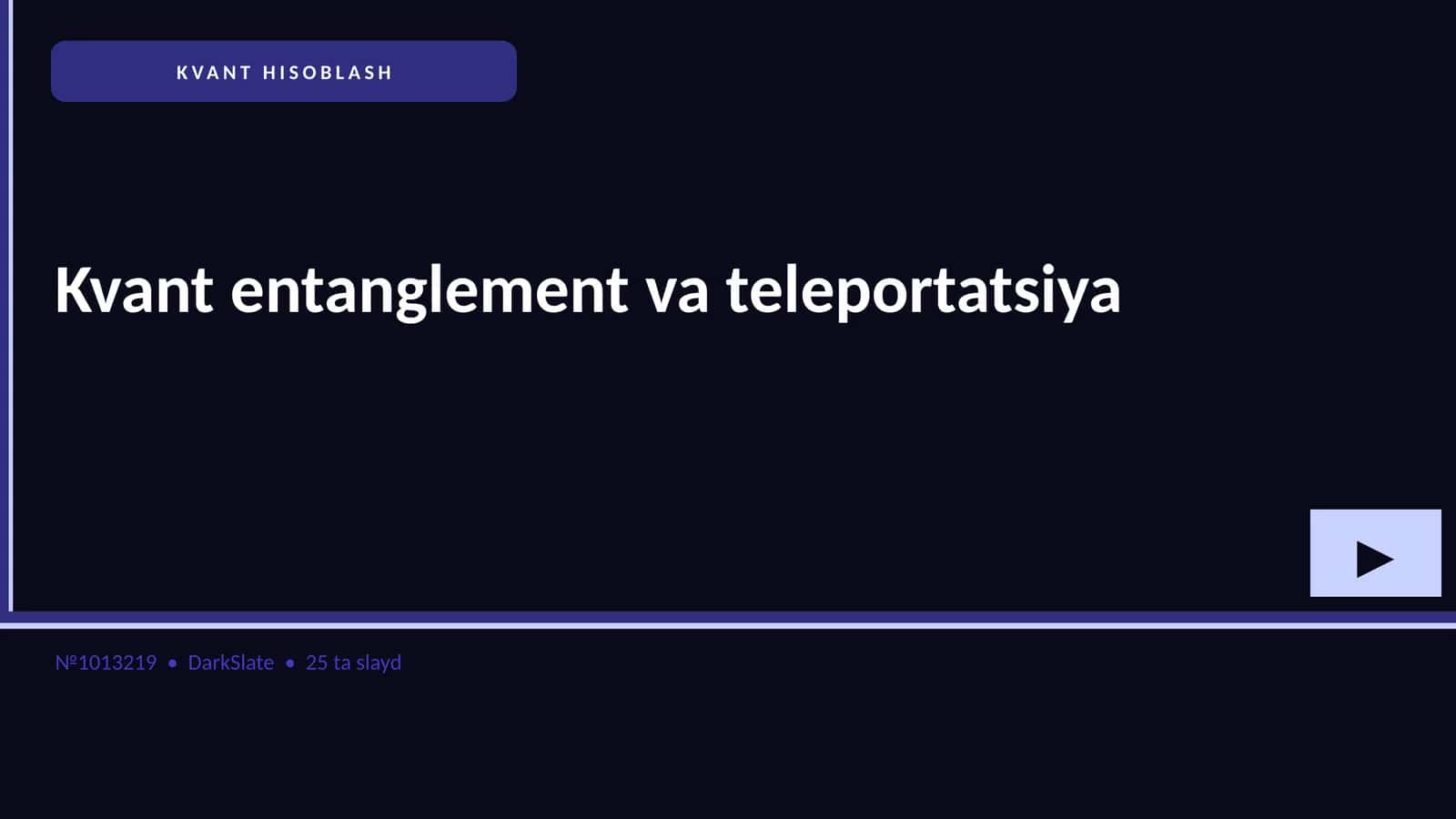 Kvant hisoblash