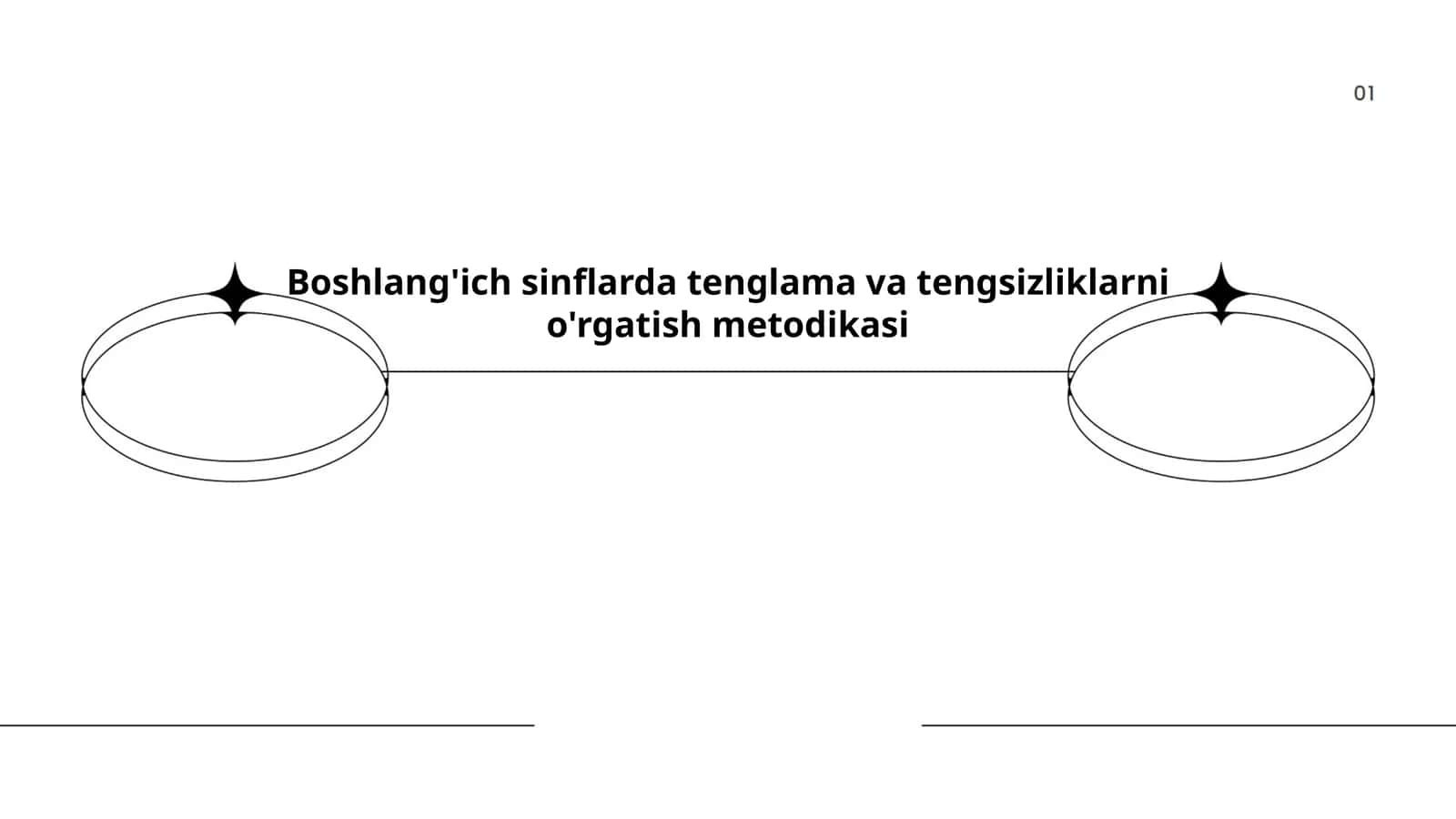 Boshlang'ich sinflarda tenglama va tengsizliklarni o'rgatish metodikasi