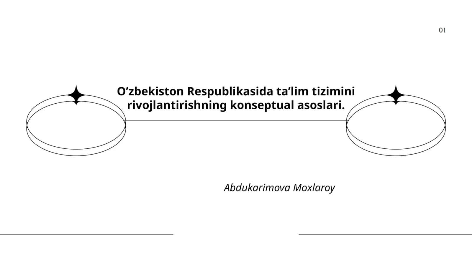 Ta'lim tizimining islohoti