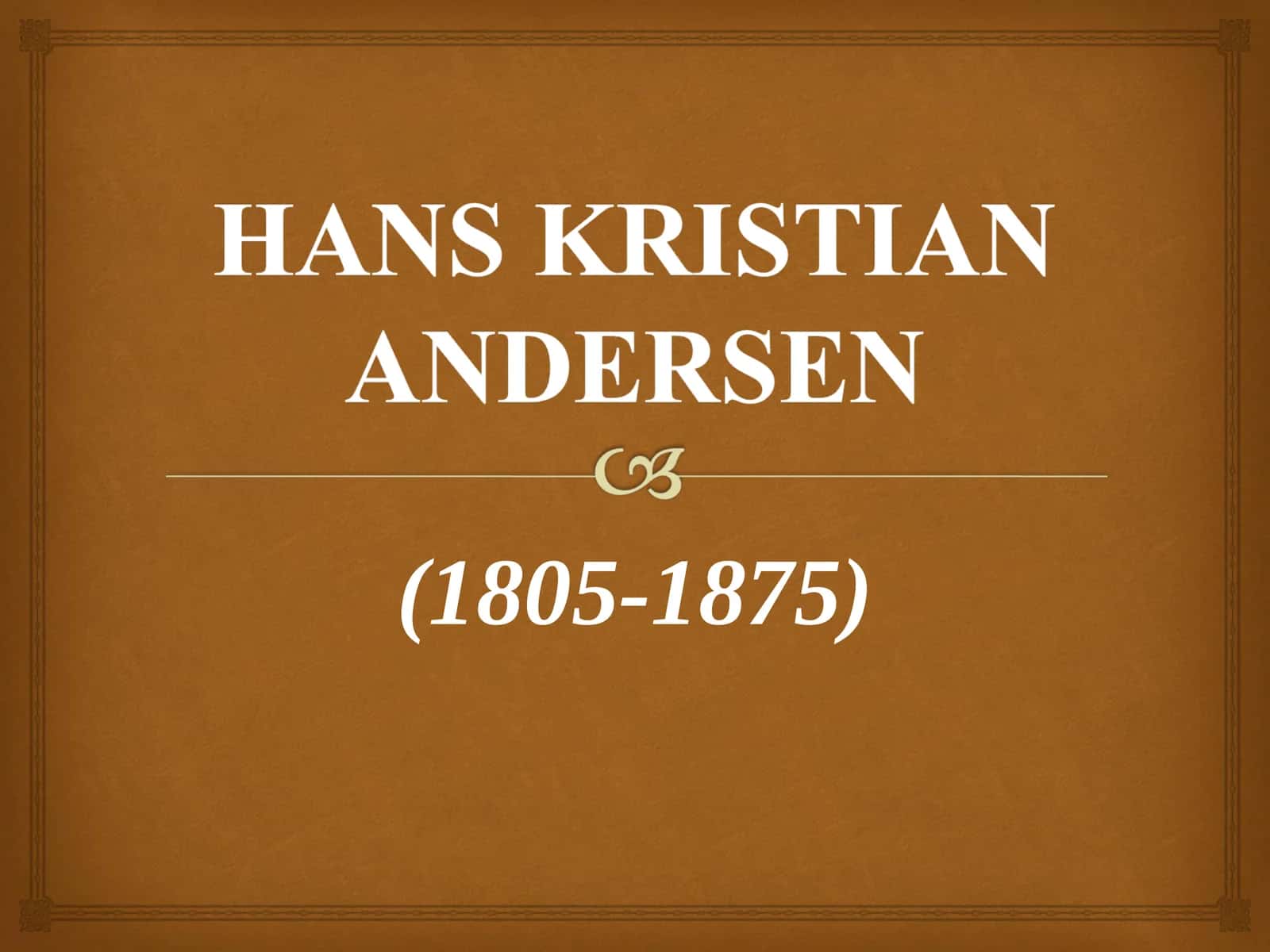 Andersenning hayoti