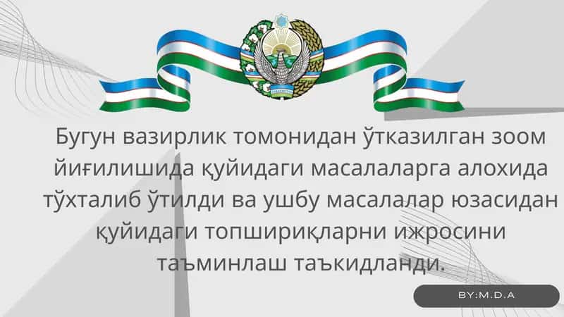 Узлуксиз таълим тизимидаги ёшларни миллий қадриятларга садоқат ва ватанпарварлик рухида тарбиялаш самарадорлигини ошириш дастури