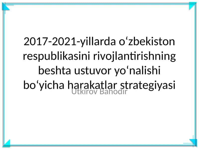 Harakatlar strategiyasi
