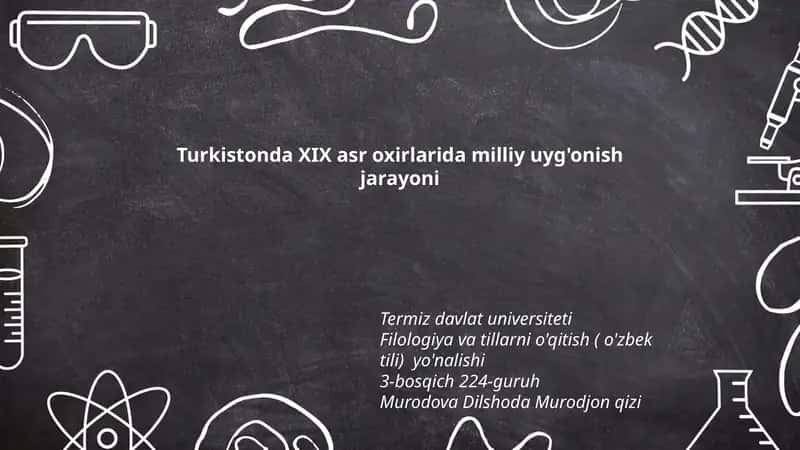 Filologiya va tillarni o'qitish ( o'zbek tili) yo'nalishi