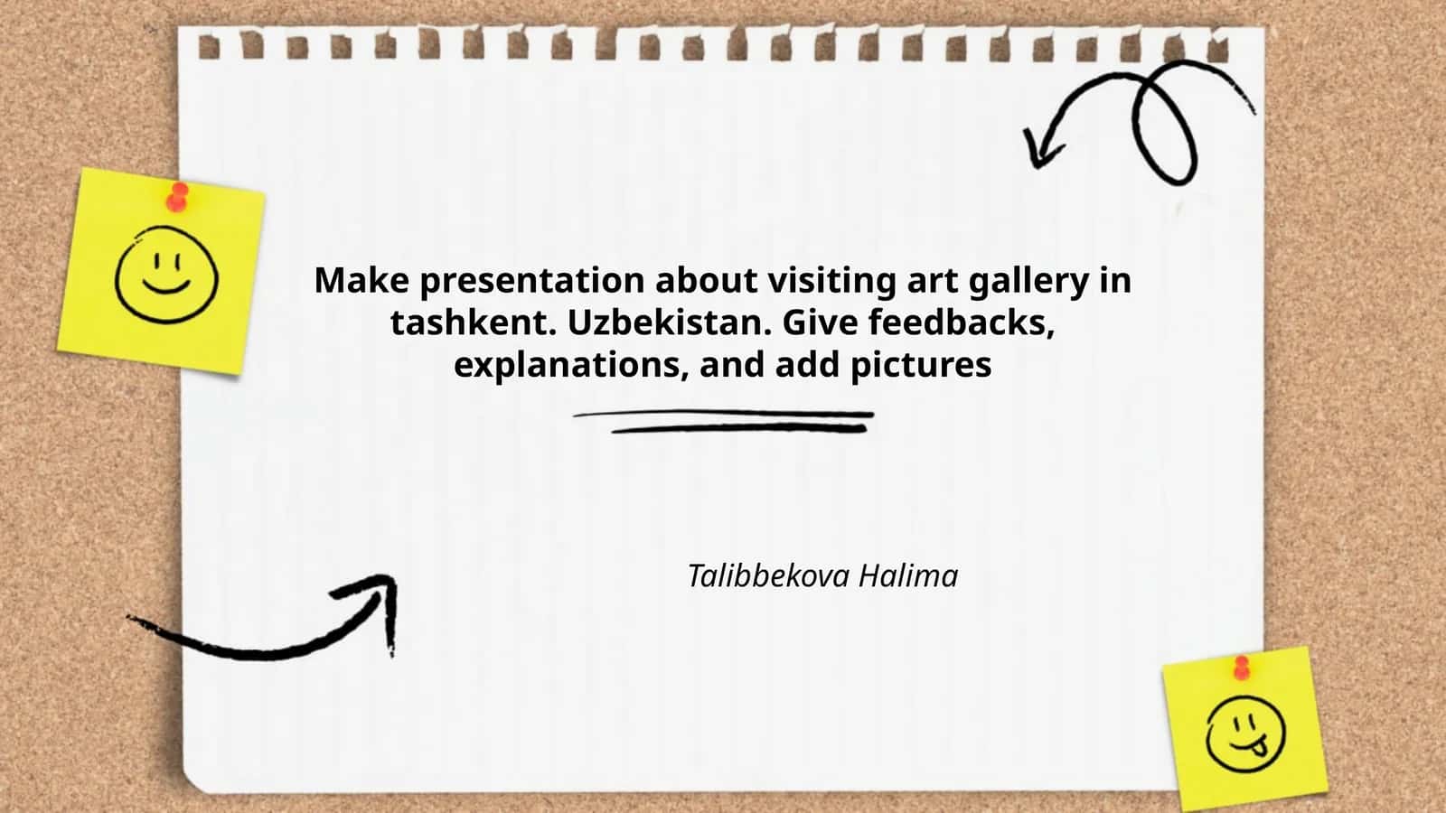 Tashkent Art Galleries Presentation