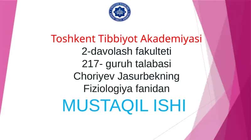 Nerv tolalari fiziologiyasi