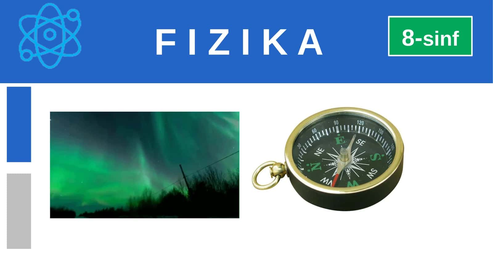 F I Z I K A 8-sinf