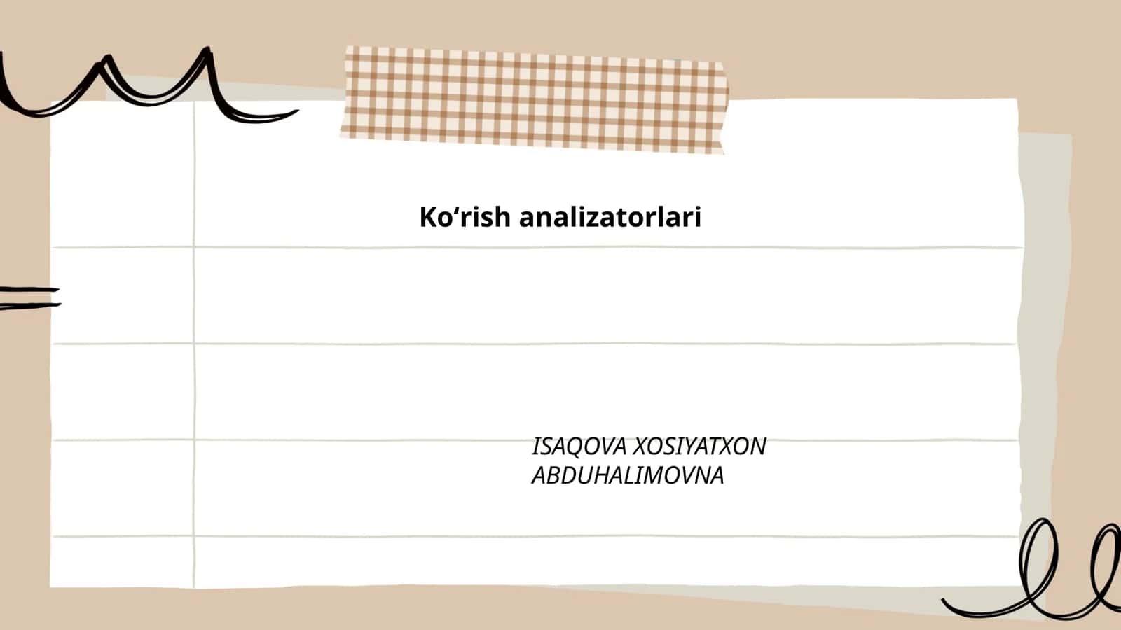 Koʻrish analizatorlari