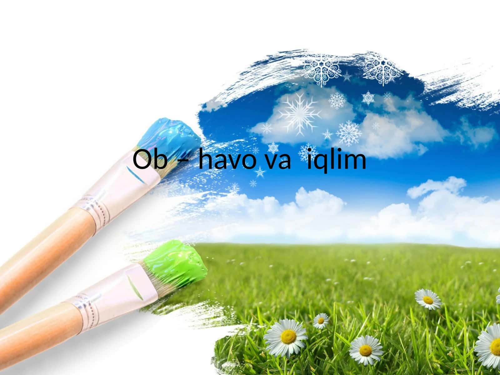 Ob-havo va iqlim