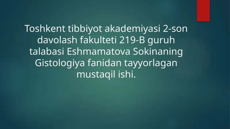 bosh miya yarimsharlar ppstlogʻida hujayralararo bogʻlanishlar