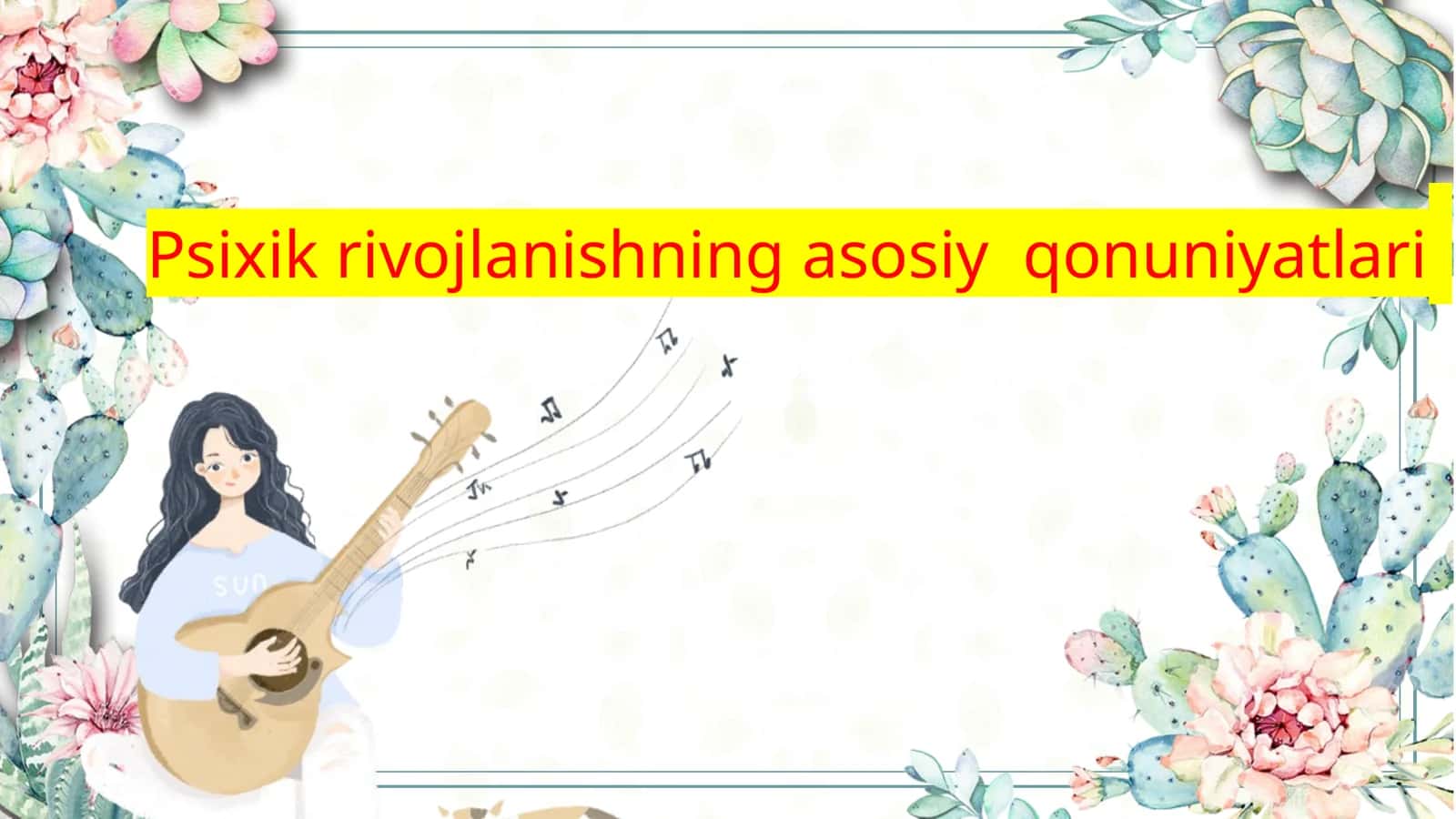 Psixikrivojlanishningasosiyqonuniyatlari