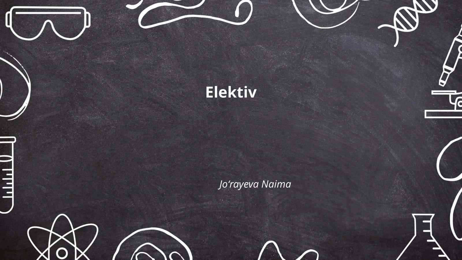 Elektiv