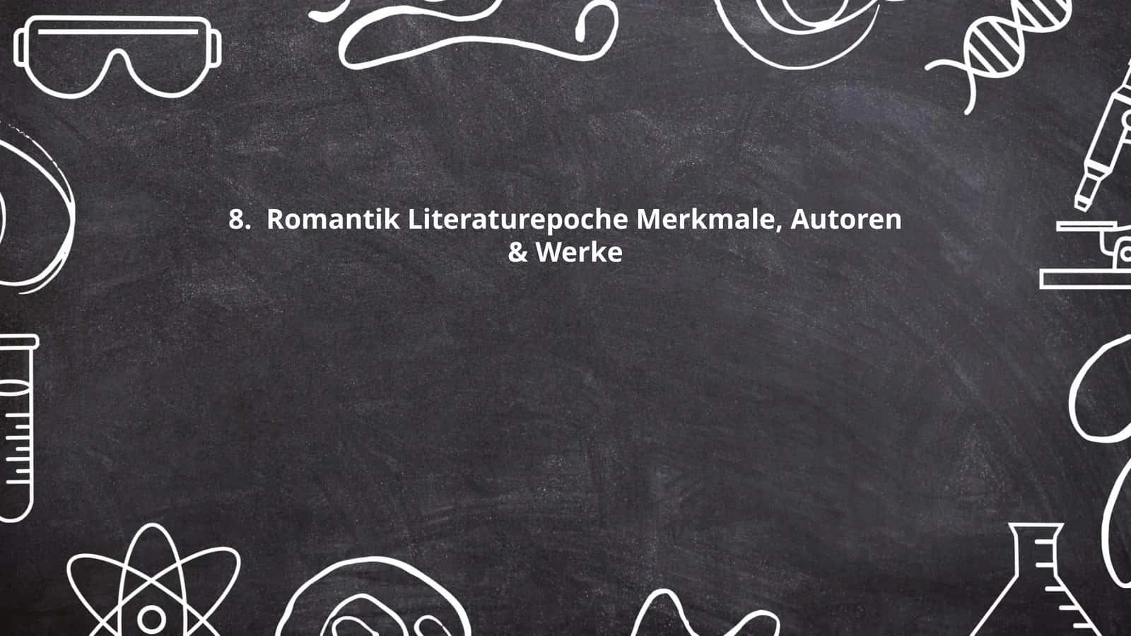 Merkmale der Romantik