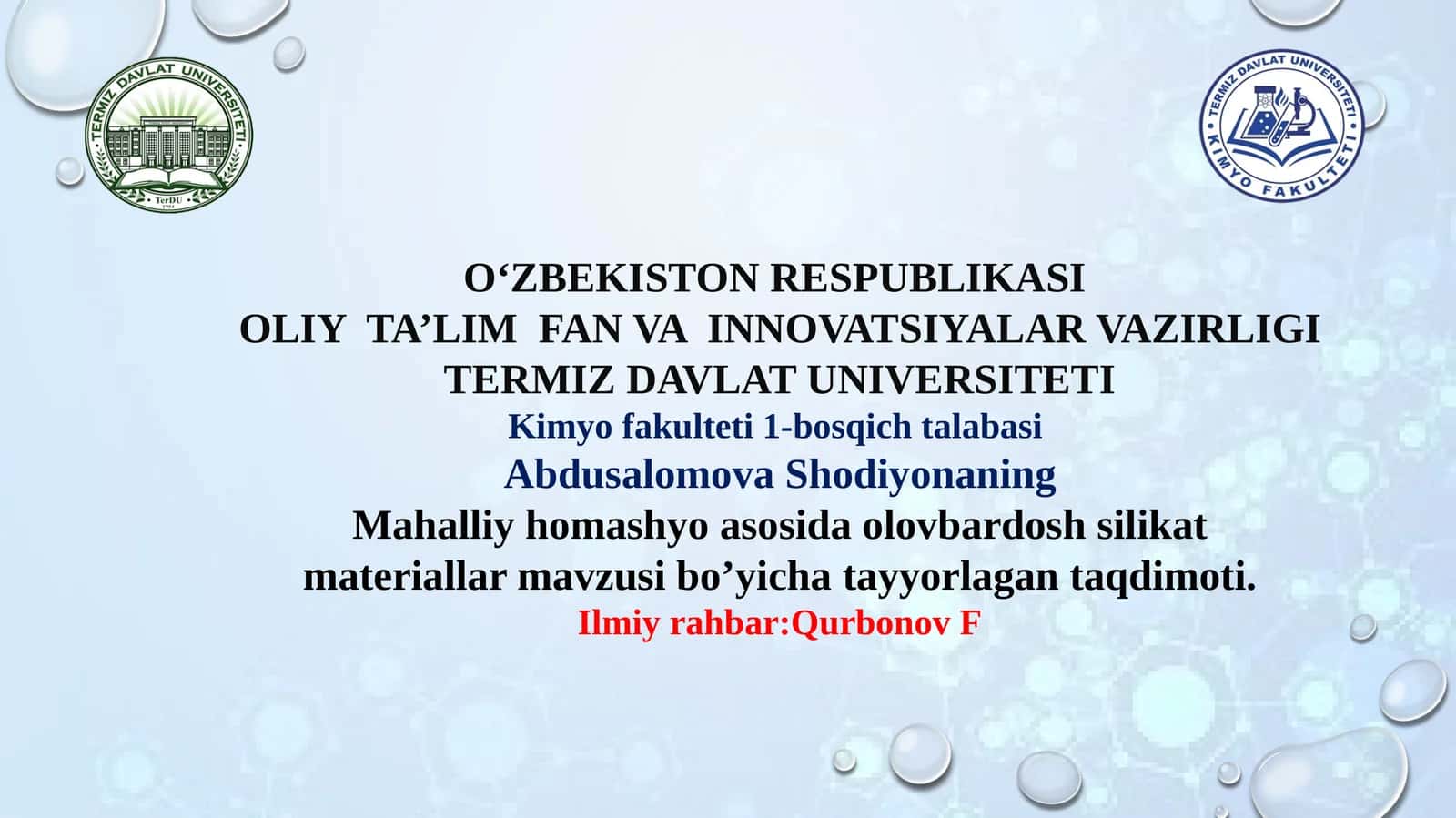 Olov bardoshlikat materiallari