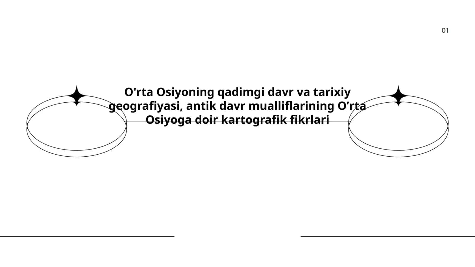 O'rta Osiyoning qadimgi davr va tarixiy geografiyasi