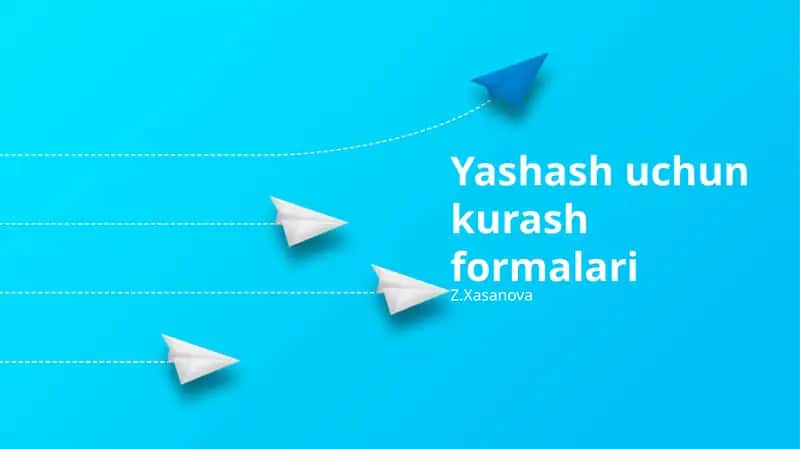 Yashash uchun kurash formalari