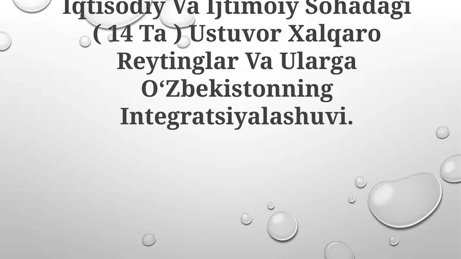 Investitsion jozibadorlikni oshirish