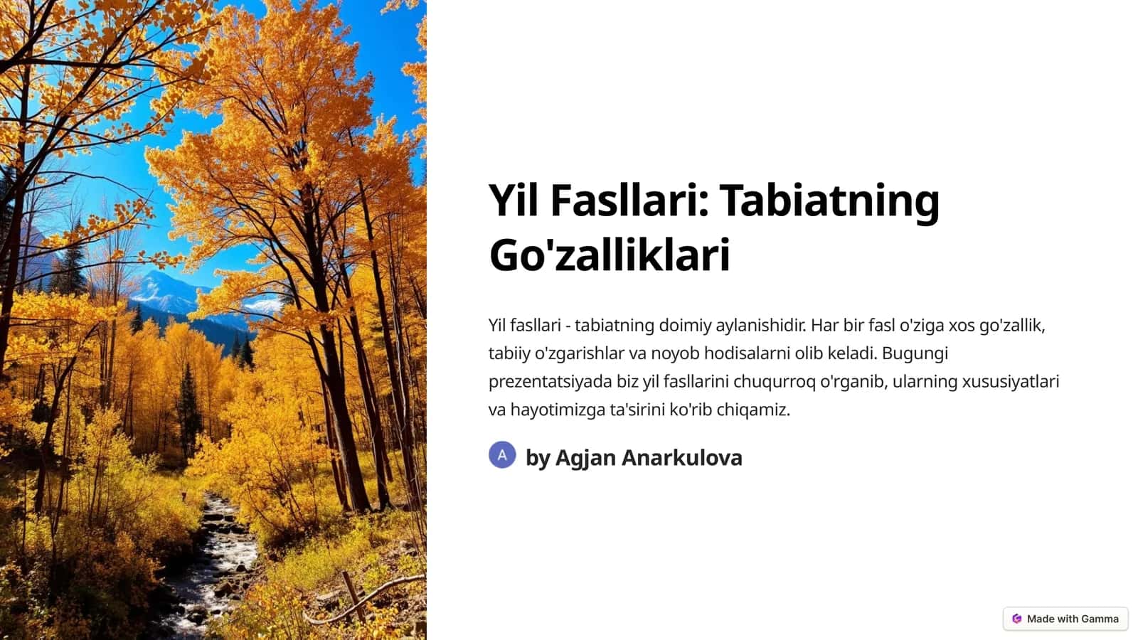 Qish Fasli: Sovuq va Tinchlik