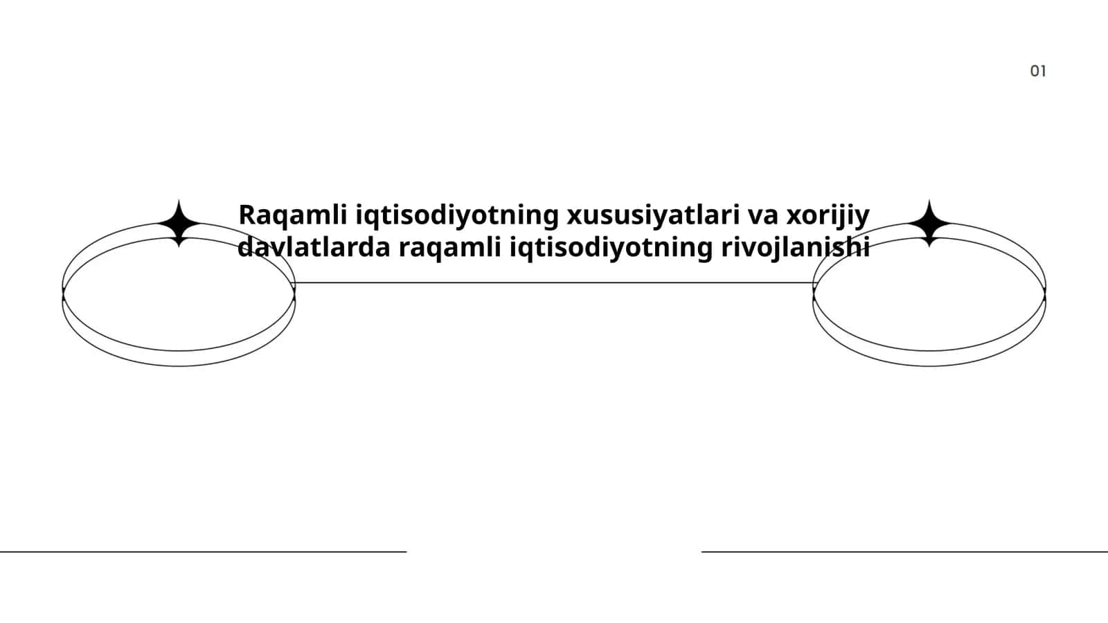 Raqamli iqtisodiyotning xususiyatlari va xorijiy davlatlarda raqamli iqtisodiyotning rivojlanishi