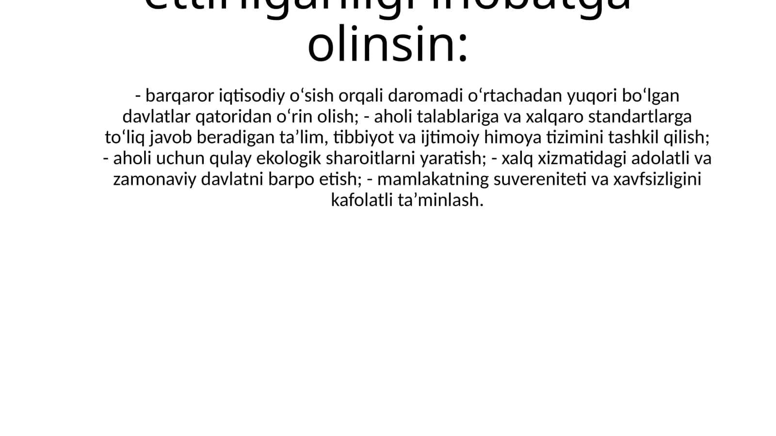 O‘zbekiston – 2030 strategiyasi