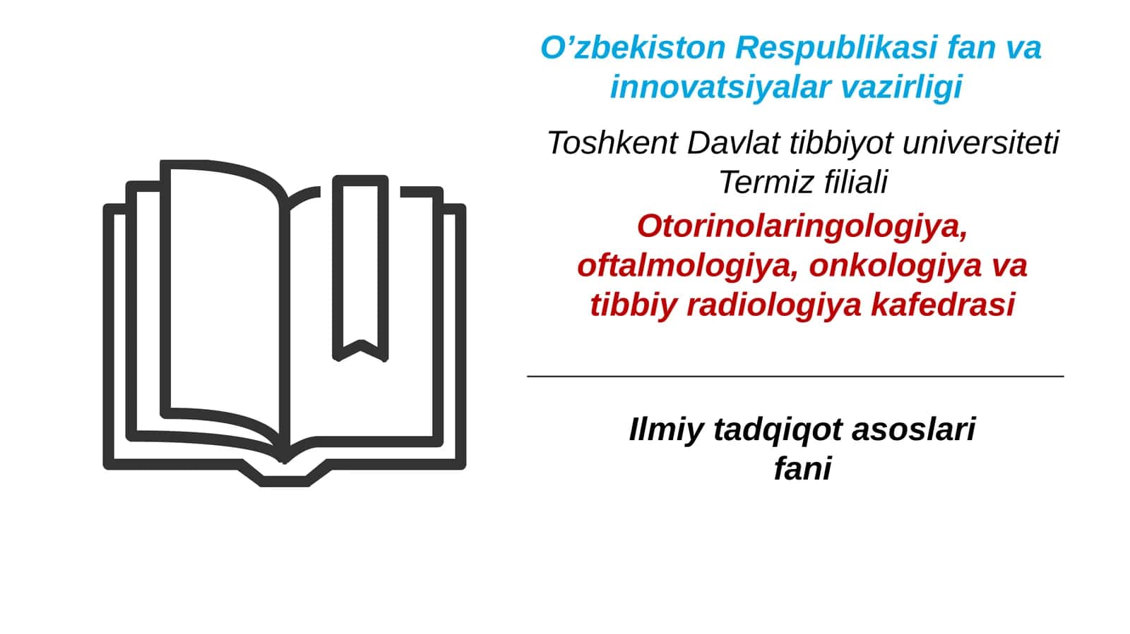 Dissertatsiya va avtoreferat tushunchasi, avtoreferatning ilmiy ishdagi o‘rni va ahamiyati, avtorefe