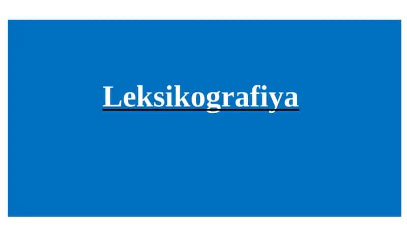 Lug`atlar