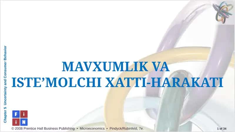 Mavhumlik va iste'molchilarning xatti-harakati