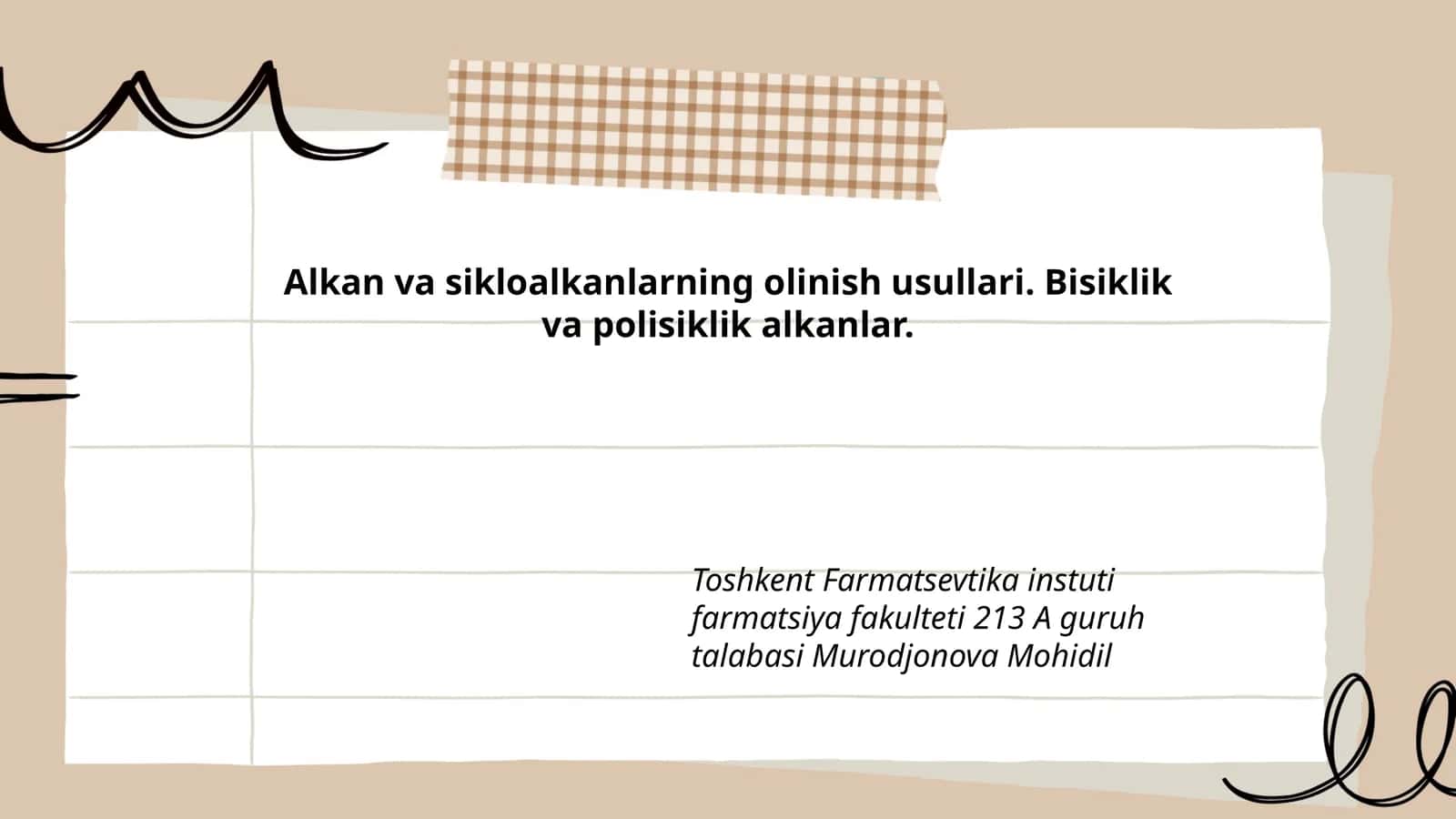 Аlkаn vа siklоаlkаnlаrning оlinish usullаri