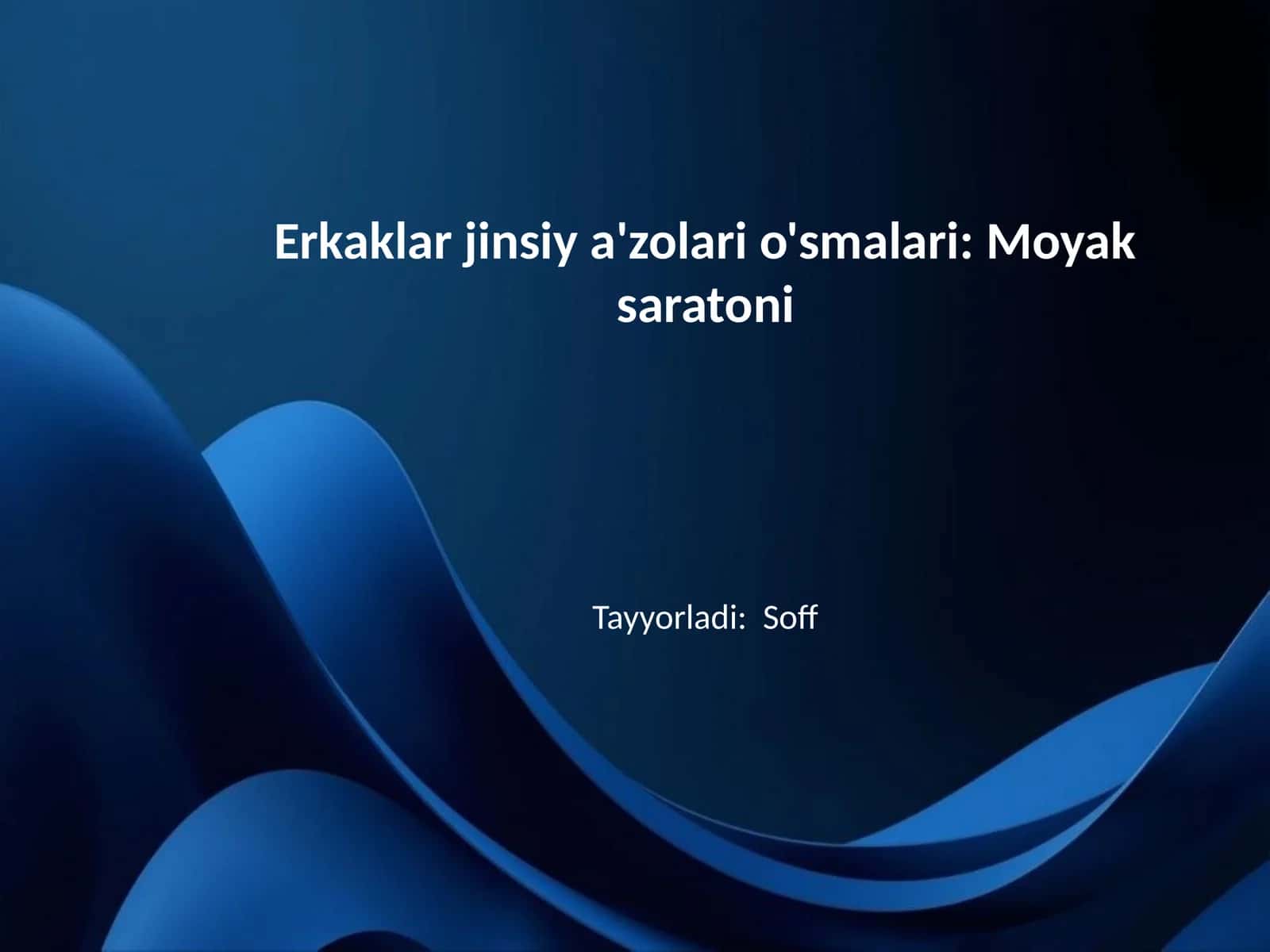 Erkaklar jinsiy a'zolari o'smalari: Moyak saratoni