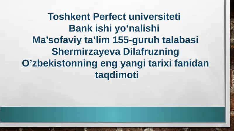 Mustaqil O‘zbekiston Respublikasining tashkil topishi va uning tarixiy ahamiyati