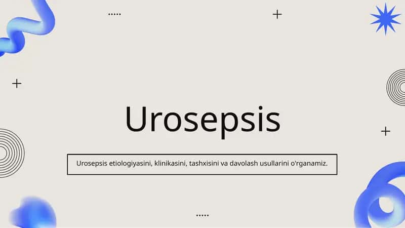 Urosepsis