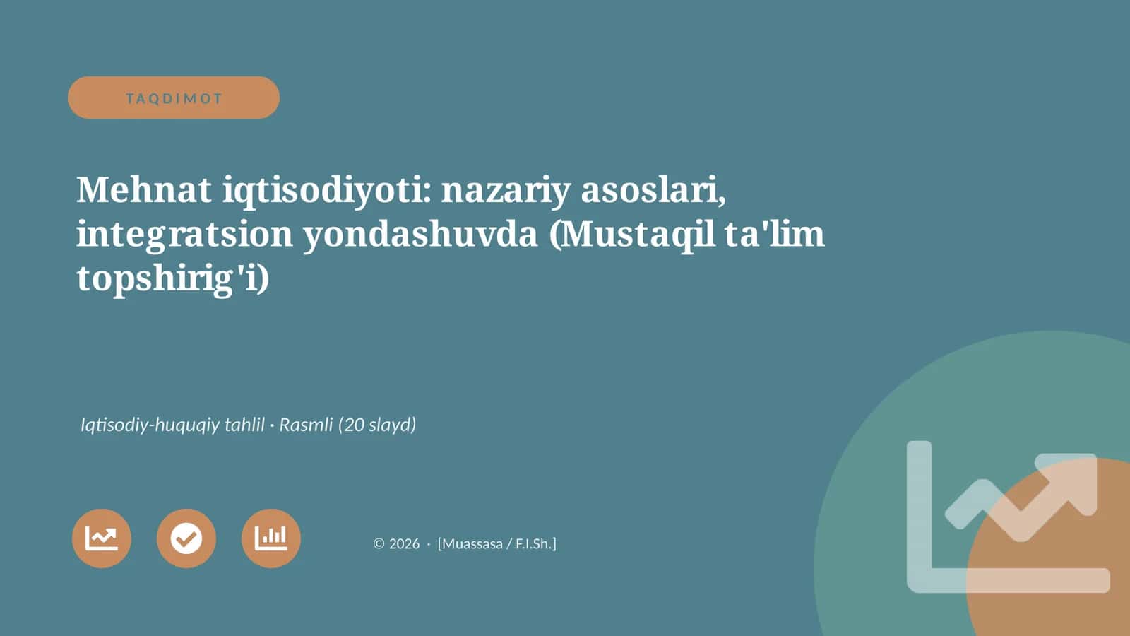 Mehnat iqtisodiyoti: nazariy asoslari, integratsion yondashuvda