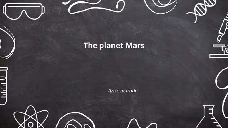 The planet Mars