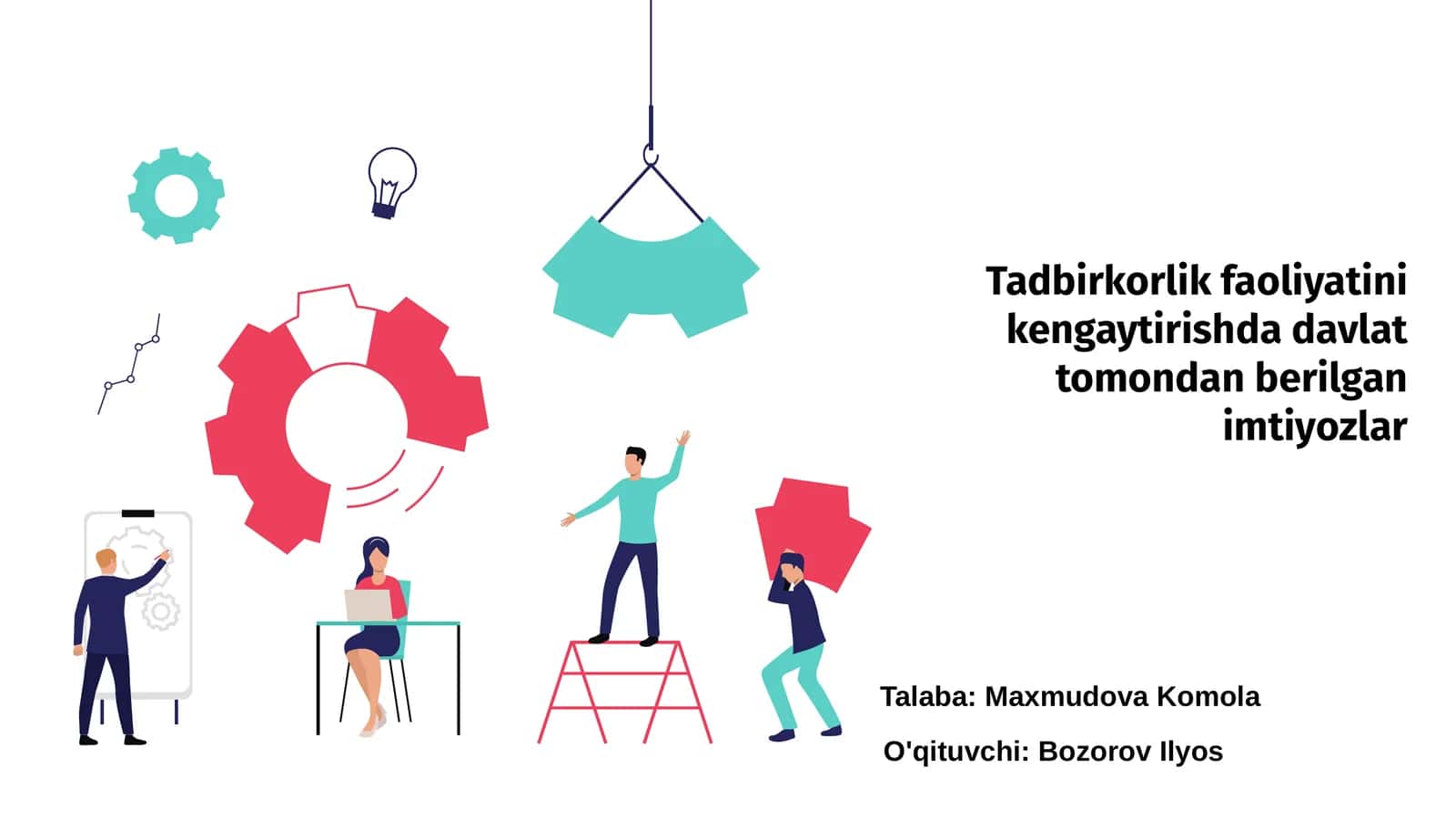 Tadbirkorlik faoliyatini kengaytirishda davlat tomondan berilgan imtiyozlar