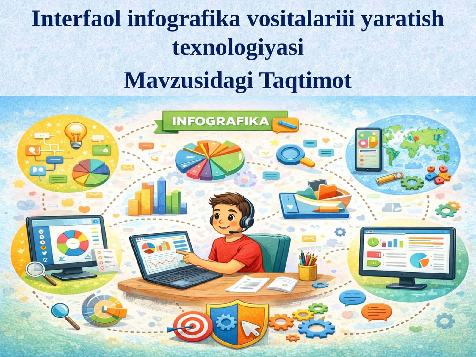 Interfaolinfografikavositalariiiyaratishtexnologiyasi