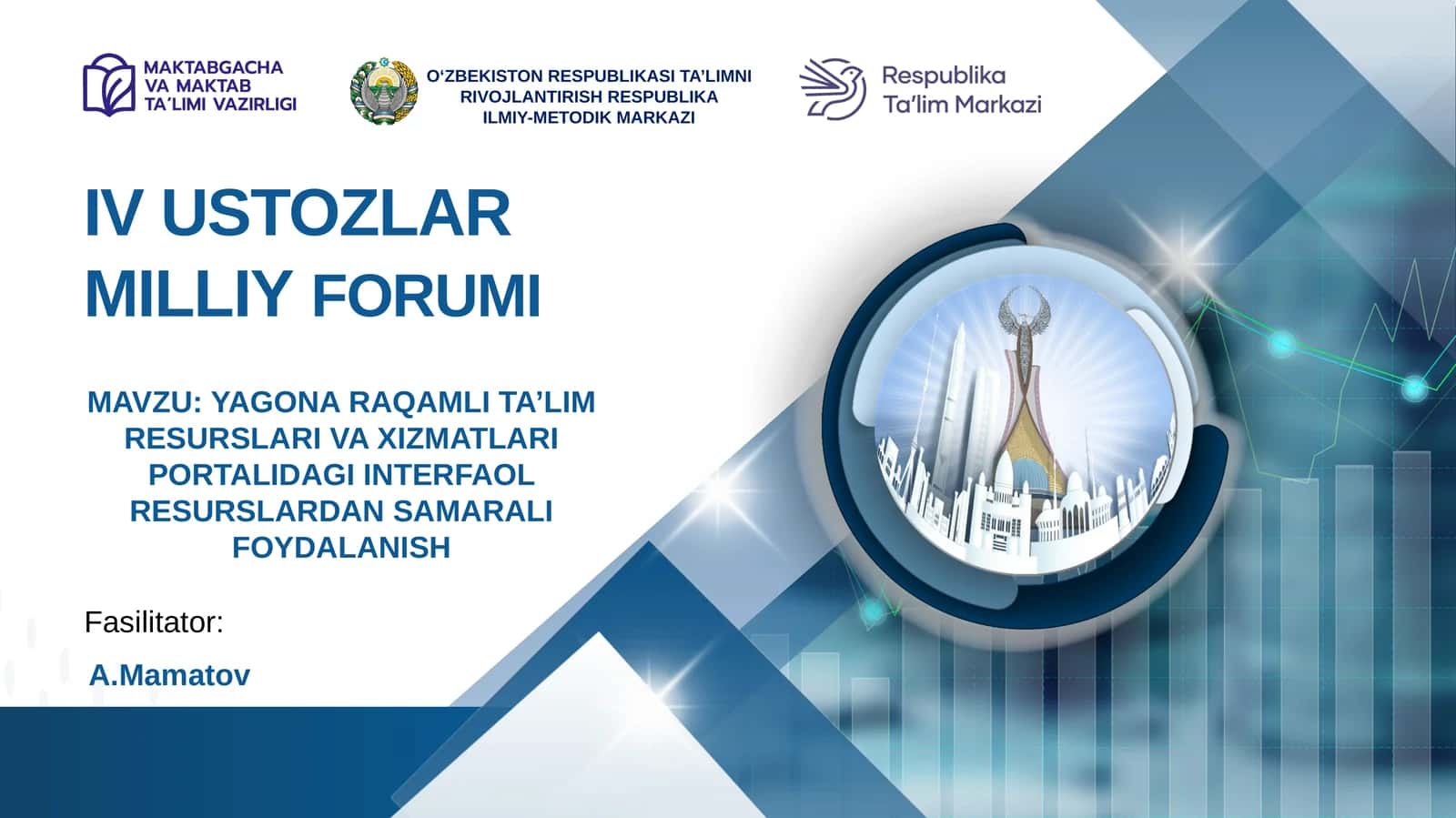 YAGONA RAQAMLI TA’LIM RESURSLARIVA XIZMATLARIPORTALIDAGI INTERFAOL RESURSLARDAN SAMARALI FOYDALANISH