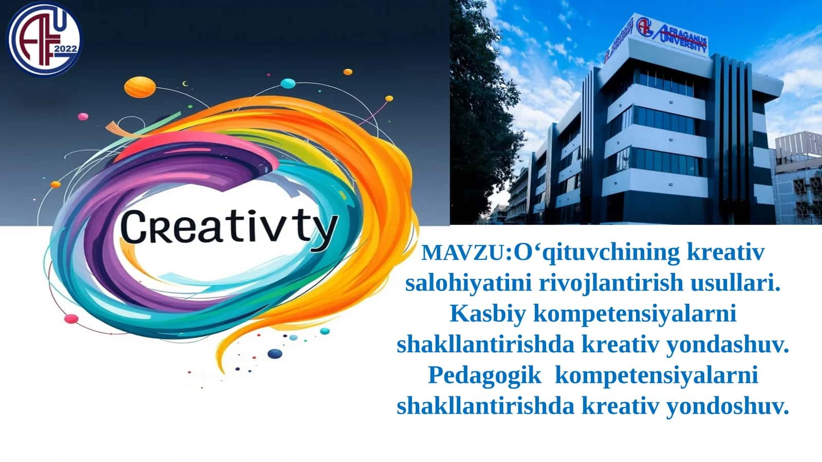 O‘qituvchining krеativ salоhiyatinirivоjlantirish usullari.Kasbiy kоmpеtеnsiyalarni shakllantirishda krеativ yondashuv. Pedagogik kоmpеtеnsiyalarni shakllantirishda krеativ yondоshuv