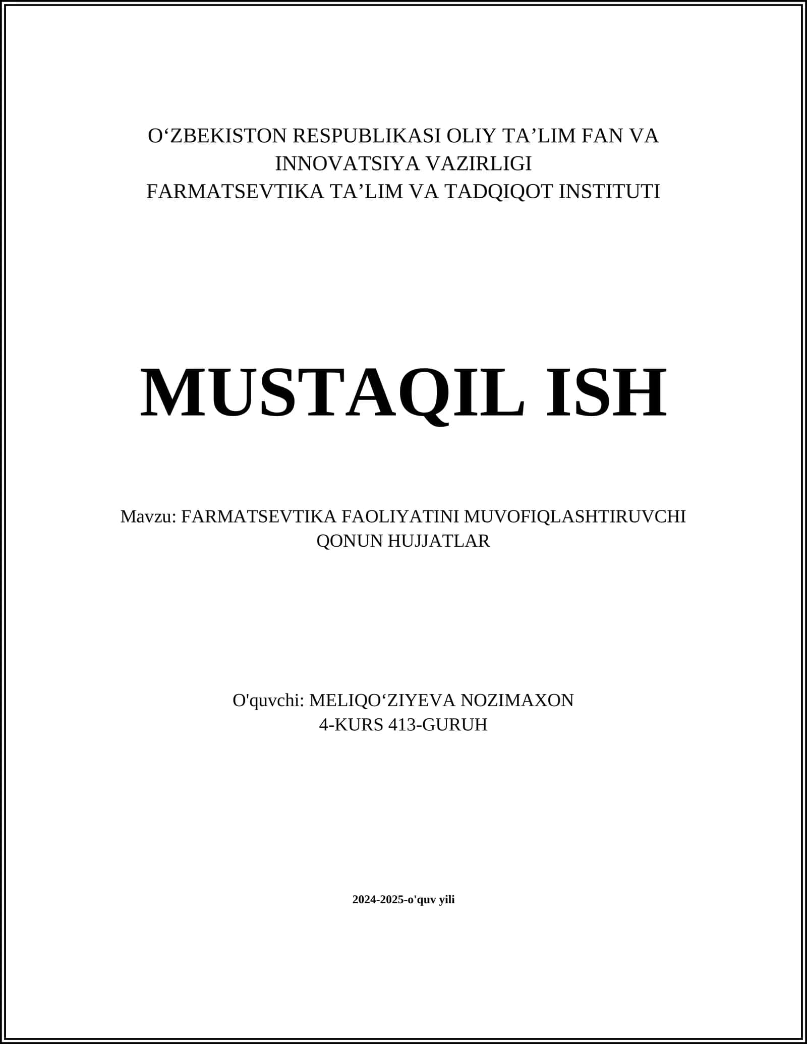 Farmatsevtika faoliyatini litsenziyalash