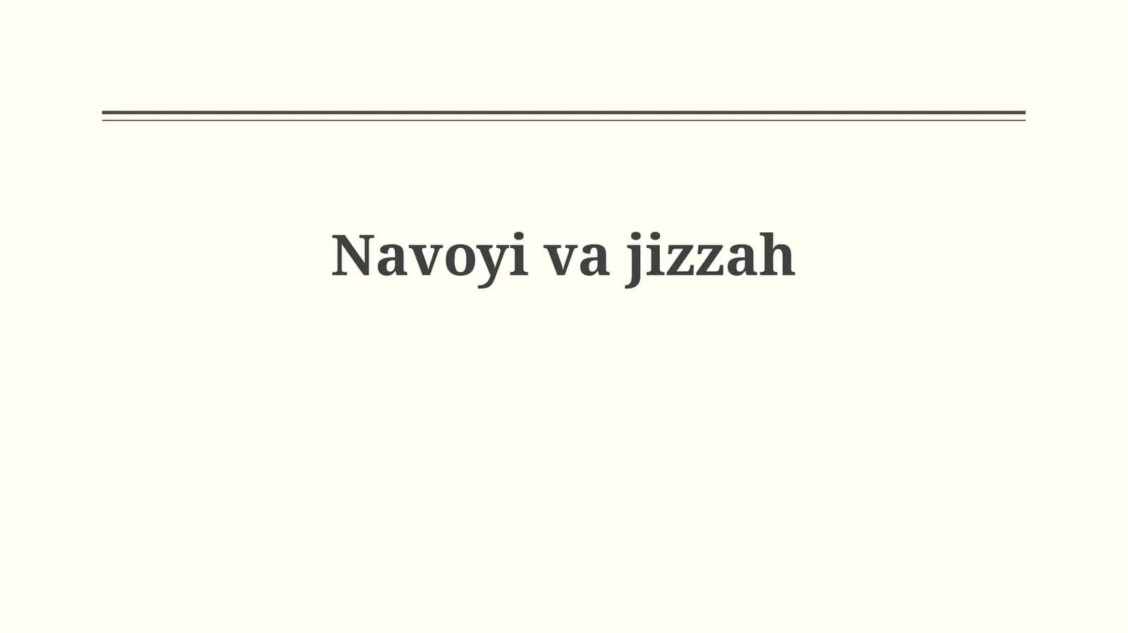 Navoyivajizzah