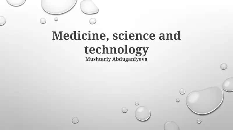 Ethical Considerations in Medicine, Science, and Technology