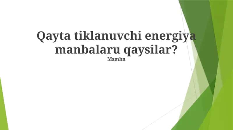 Vodorod Yoqilg'isi istiqbollari