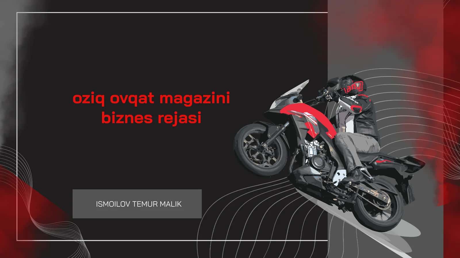 Oziq-ovqat magazini biznes rejasi