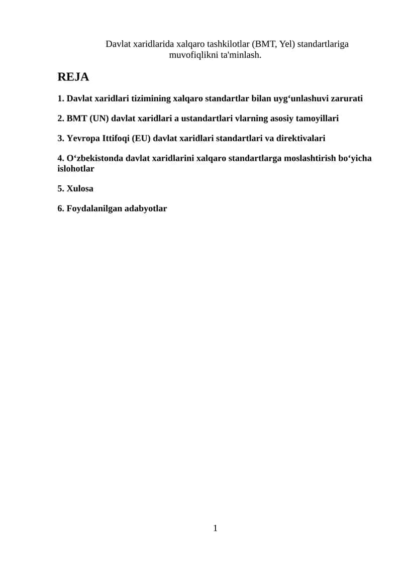 Davlat xaridlari tizimi