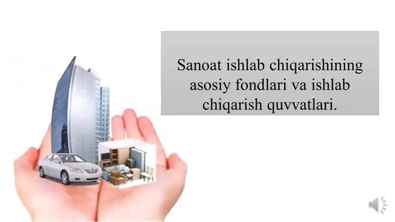 Asosiy ishlab chiqarish fondlari haqida tushunchasi